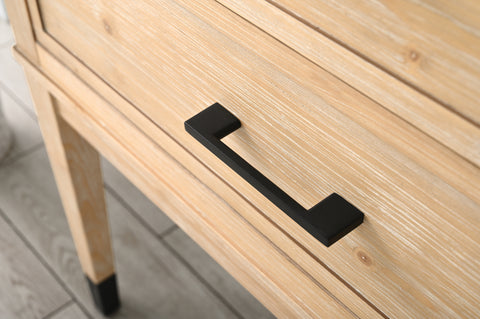 Clara 30" Single Bathroom Vanity Set - Teak White