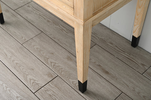 Clara 30" Single Bathroom Vanity Set - Teak White