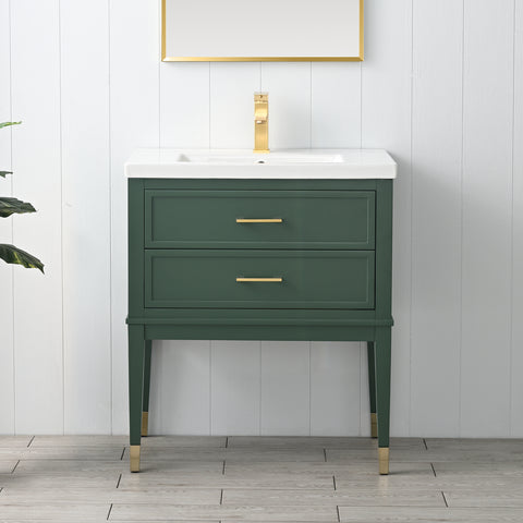 Clara 30" Single Bathroom Vanity Set - Vogue Green (SOLD OUT)