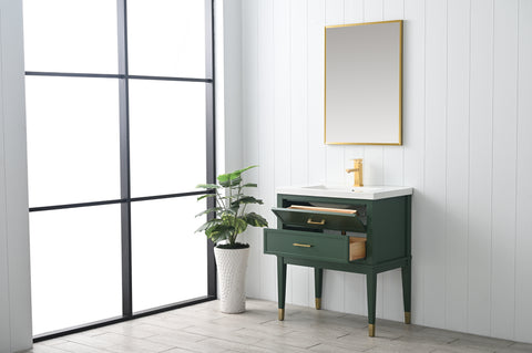 Clara 30" Single Bathroom Vanity Set - Vogue Green (SOLD OUT)