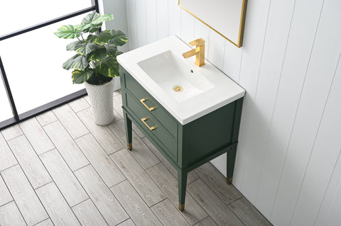 Clara 30" Single Bathroom Vanity Set - Vogue Green (SOLD OUT)