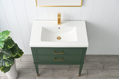Clara 30" Single Bathroom Vanity Set - Vogue Green (SOLD OUT)