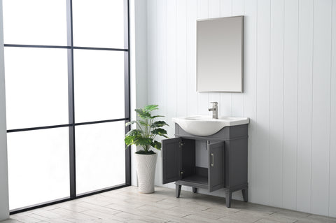 Ivy 30" Single Bathroom Vanity Set - Gray(SOLD OUT)