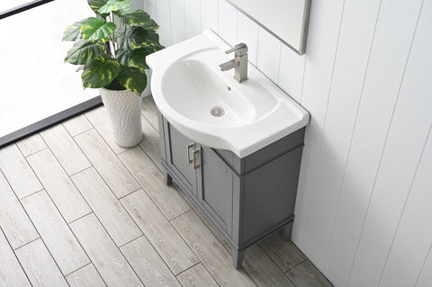 Ivy 30" Single Bathroom Vanity Set - Gray(SOLD OUT)