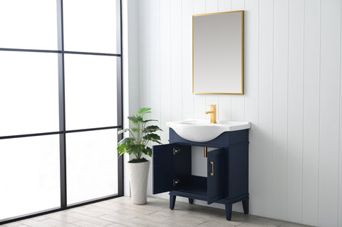 Ivy 30" Single Bathroom Vanity Set - Navy Blue (SOLD OUT)