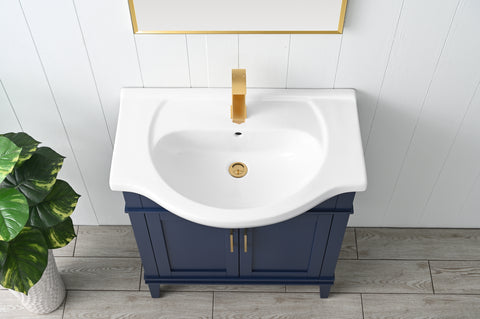 Ivy 30" Single Bathroom Vanity Set - Navy Blue (SOLD OUT)