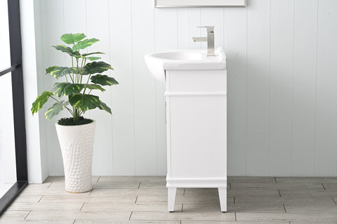 Ivy 30" Single Bathroom Vanity Set - White(SOLD OUT)