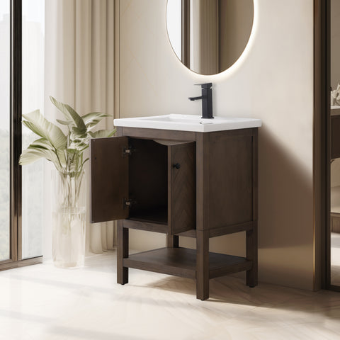 Landon 24" Single Bathroom Vanity Set - White Top (SOLD OUT)
