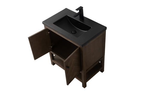Landon 30" Single Bathroom Vanity Set - Black Top (SOLD OUT)