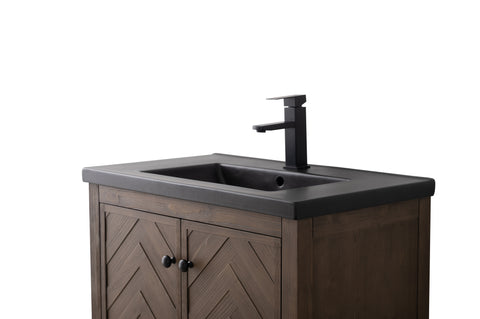 Landon 30" Single Bathroom Vanity Set - Black Top (SOLD OUT)