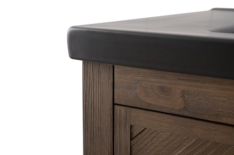 Landon 30" Single Bathroom Vanity Set - Black Top (SOLD OUT)