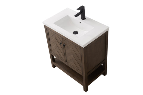Landon 30" Single Bathroom Vanity Set - White Top (SOLD OUT)