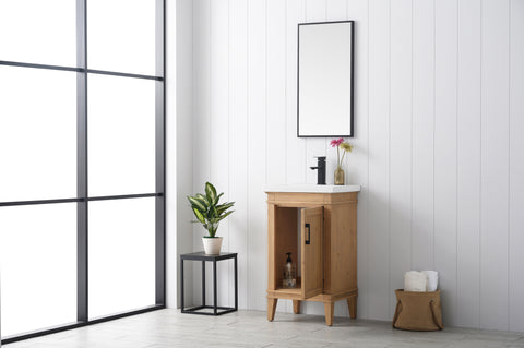 Avery 20" Single Bathroom Vanity Set - Light Spruce(SOLD OUT)