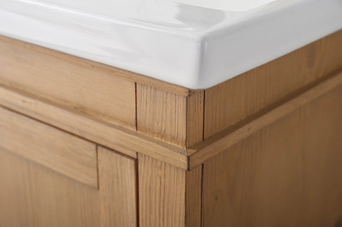 Avery 20" Single Bathroom Vanity Set - Light Spruce(SOLD OUT)