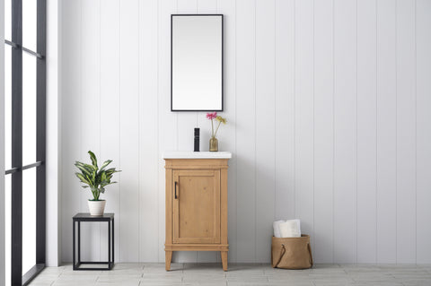 Avery 20" Single Bathroom Vanity Set - Light Spruce(SOLD OUT)