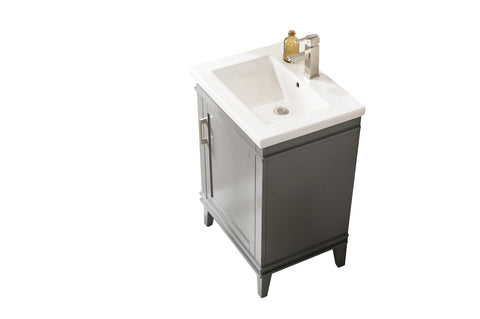 Avery 24" Single Bathroom Vanity Set - Gray