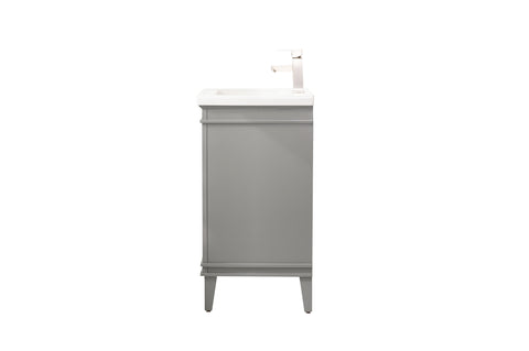 Avery 24" Single Bathroom Vanity Set - Gray
