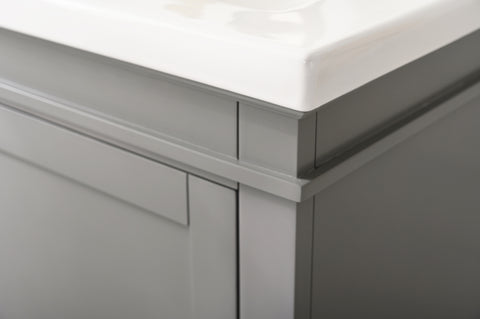 Avery 24" Single Bathroom Vanity Set - Gray