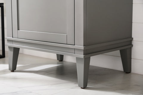 Avery 24" Single Bathroom Vanity Set - Gray