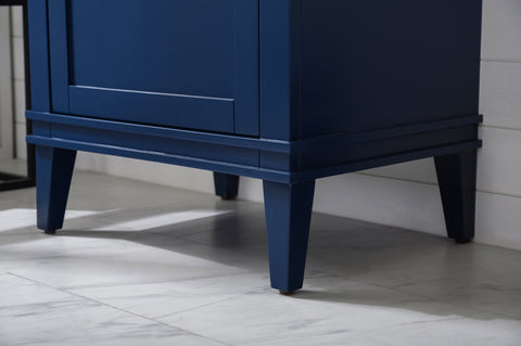Avery 24" Single Bathroom Vanity Set - Navy Blue
