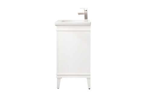 Avery 24" Single Bathroom Vanity Set - White