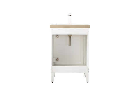 Avery 24" Single Bathroom Vanity Set - White
