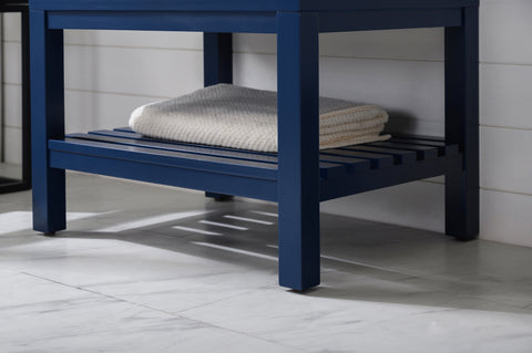 Bailey 24" Single Bathroom Vanity Set - Navy Blue