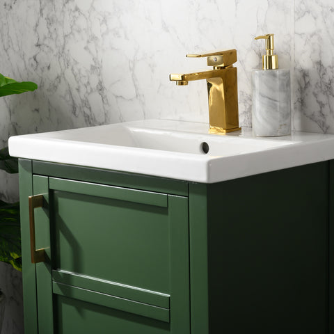 Bailey 20" Single Bathroom Vanity Set - Vogue Green