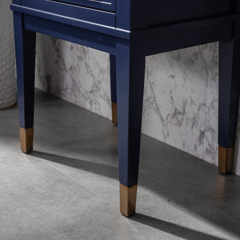 Clara 20" Single Bathroom Vanity Set - Navy Blue
