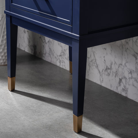Clara 24" Single Bathroom Vanity Set - Navy Blue -FLASH SALE