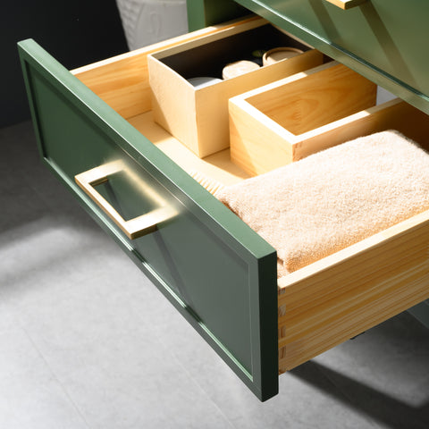 Clara 24" Single Bathroom Vanity Set - Vogue Green