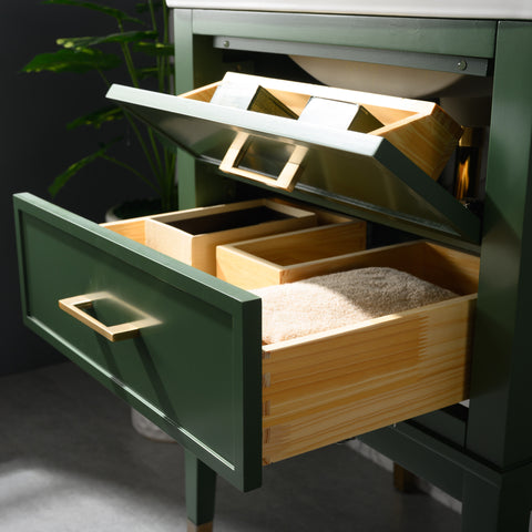 Clara 24" Single Bathroom Vanity Set - Vogue Green