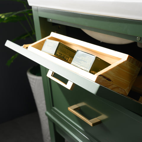 Clara 24" Single Bathroom Vanity Set - Vogue Green