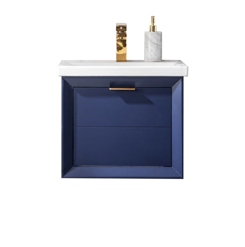 Danbury 20" Single Bathroom Vanity Set - Navy Blue
