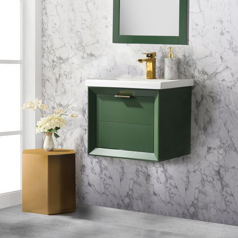 Danbury 20" Single Bathroom Vanity Set - Vogue Green