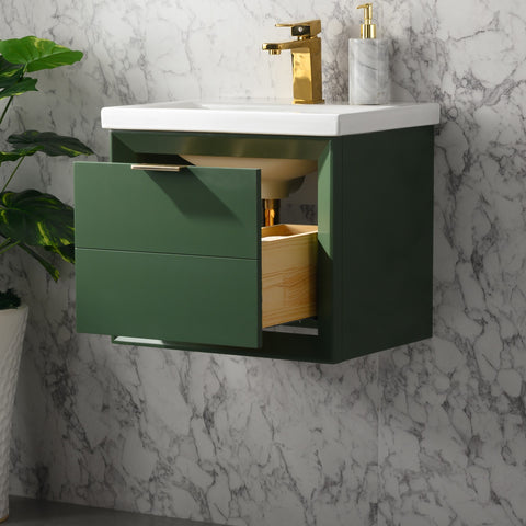 Danbury 20" Single Bathroom Vanity Set - Vogue Green