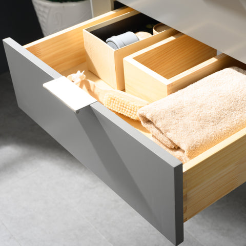 Danbury 24" Single Bathroom Vanity Set - Gray