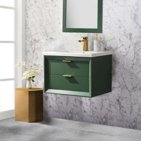 Danbury 24" Single Bathroom Vanity Set - Vogue Green