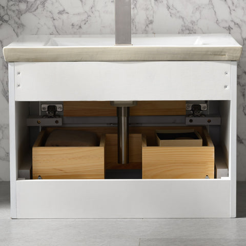 Danbury 24" Single Bathroom Vanity Set - White (SOLD OUT)