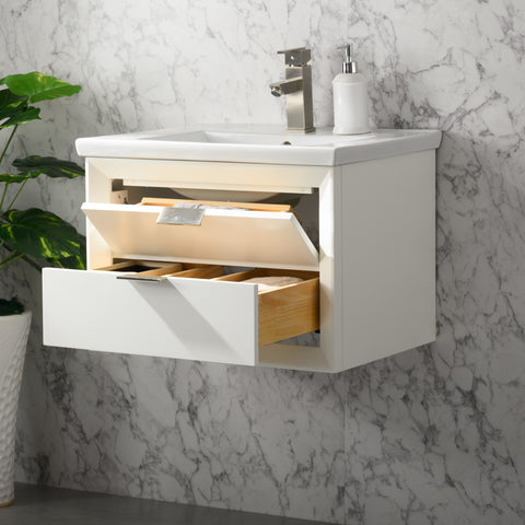 Danbury 24" Single Bathroom Vanity Set - White (SOLD OUT)