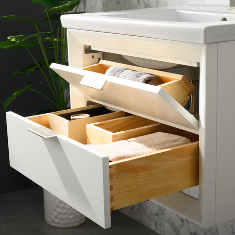 Danbury 24" Single Bathroom Vanity Set - White (SOLD OUT)