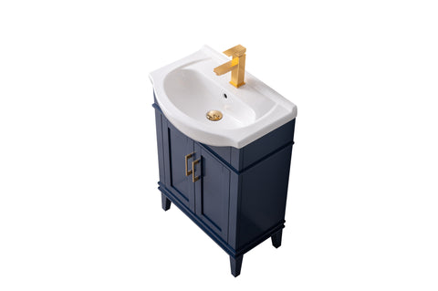 Ivy 24" Single Bathroom Vanity Set - Navy Blue (SOLD OUT)