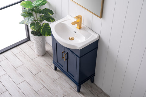 Ivy 24" Single Bathroom Vanity Set - Navy Blue (SOLD OUT)
