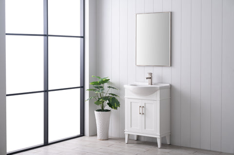 Ivy 24" Single Bathroom Vanity Set - White (SOLD OUT)