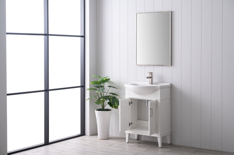 Ivy 24" Single Bathroom Vanity Set - White (SOLD OUT)